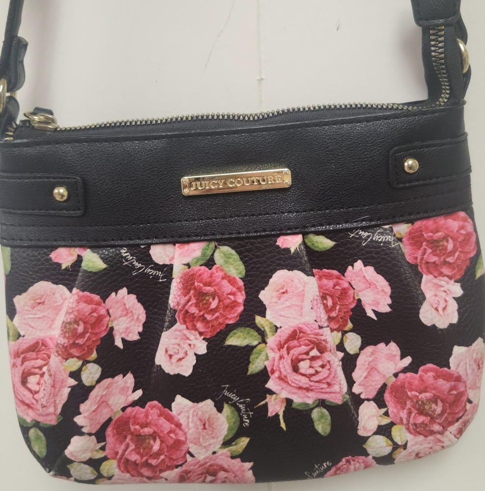 Juicy Couture Foral Crossbody Bag PERFECT CONDITION - Picture 2 of 6